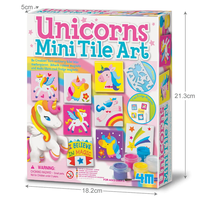Unicorn Mini Tile Art - LX2001 - Homewares, Outdoor, Phone Accessories, Cases, Speakers, Headphones + More -
