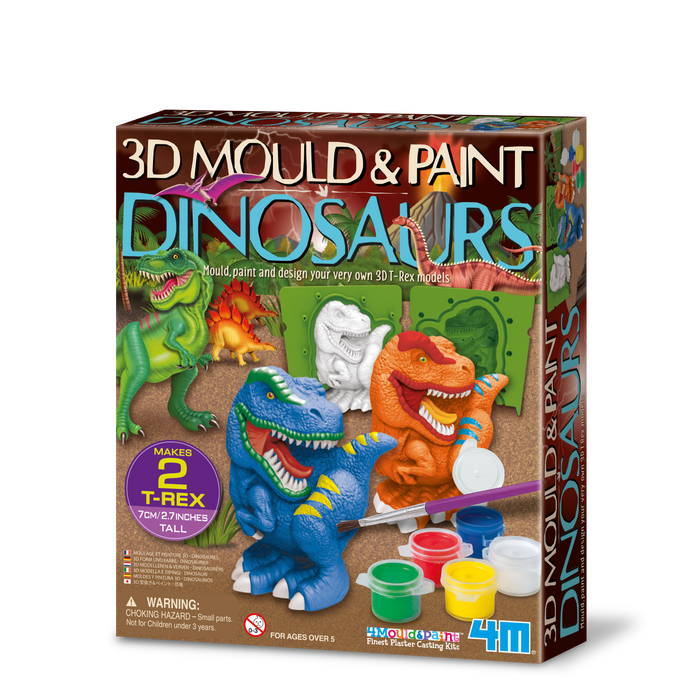 4M 3D Mould & Paint - Dinosaur