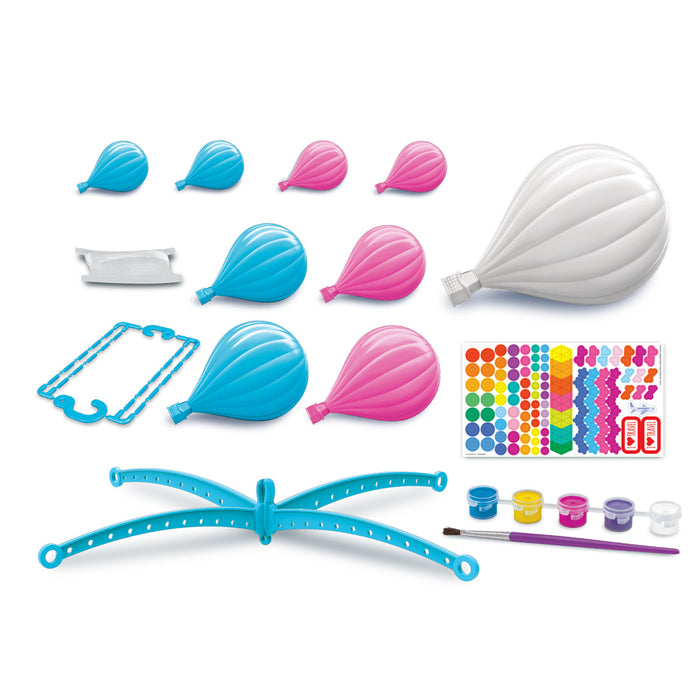 4M Paint Your Own Hot Air Balloons Mobile
