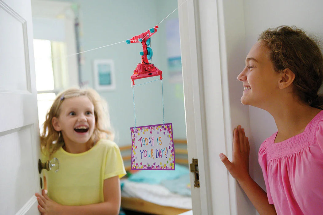 Steam Zipline Messenger - LX2001 - Homewares, Outdoor, Phone Accessories, Cases, Speakers, Headphones + More -