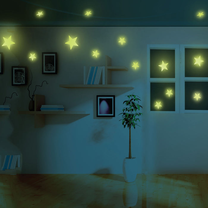 4M Glow in the Dark Mini Stars 60 Pack