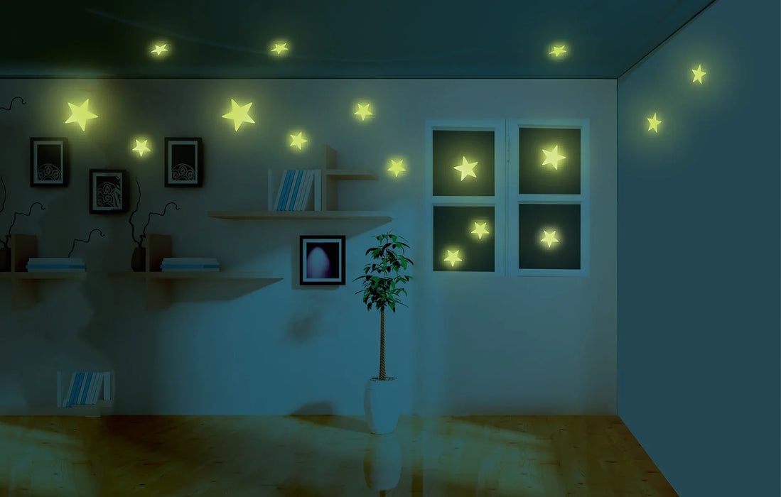 Glow in the Dark Mini Stars 60 Pack - LX2001 - Homewares, Outdoor, Phone Accessories, Cases, Speakers, Headphones + More -