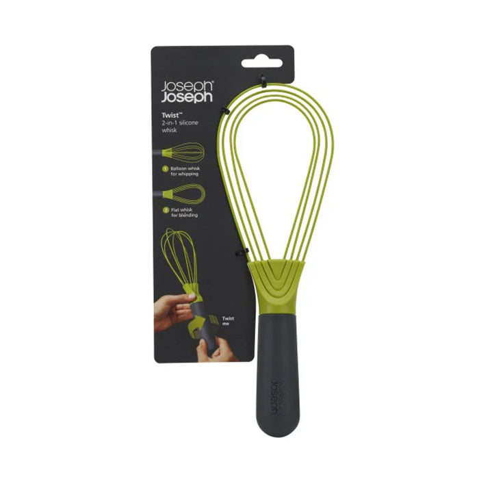 Joseph Joseph TWIST WHISK - GREY/GREEN - LX2001 - Homewares, Outdoor, Phone Accessories, Cases, Speakers, Headphones + More -