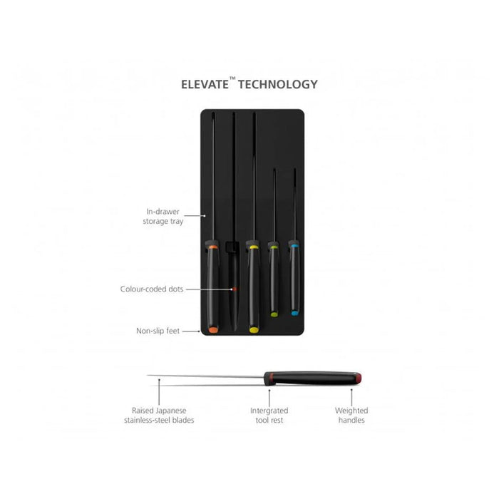 Joseph Joseph ELEVATE KNIVES 5-PIECE - LX2001 - Homewares, Outdoor, Phone Accessories, Cases, Speakers, Headphones + More -