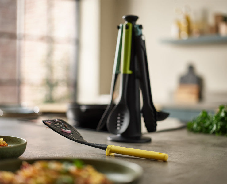 Joseph Joseph Duo 5-piece Utensil Set with storage stand