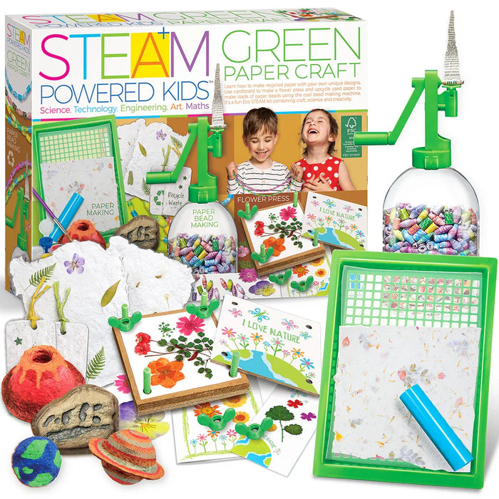 STEAM/Green Paper Craft - LX2001 - Homewares, Outdoor, Phone Accessories, Cases, Speakers, Headphones + More -