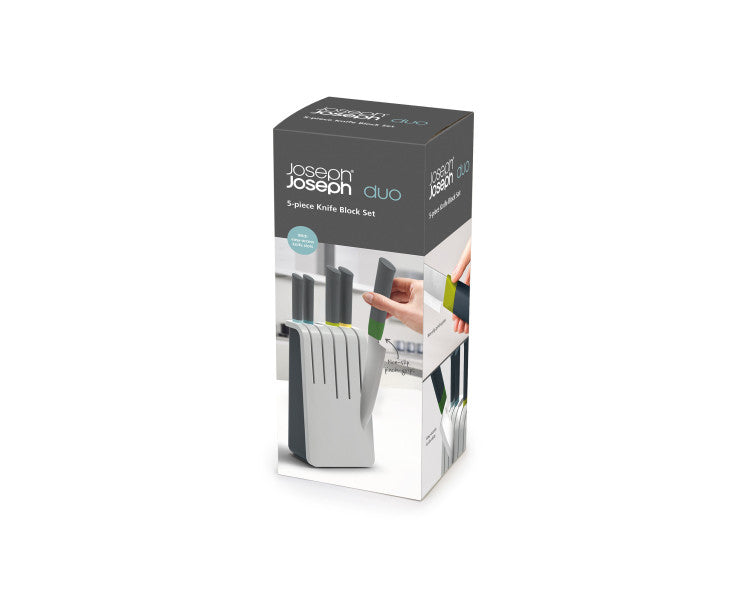 Joseph Joseph Duo 5-piece Knife Block Set