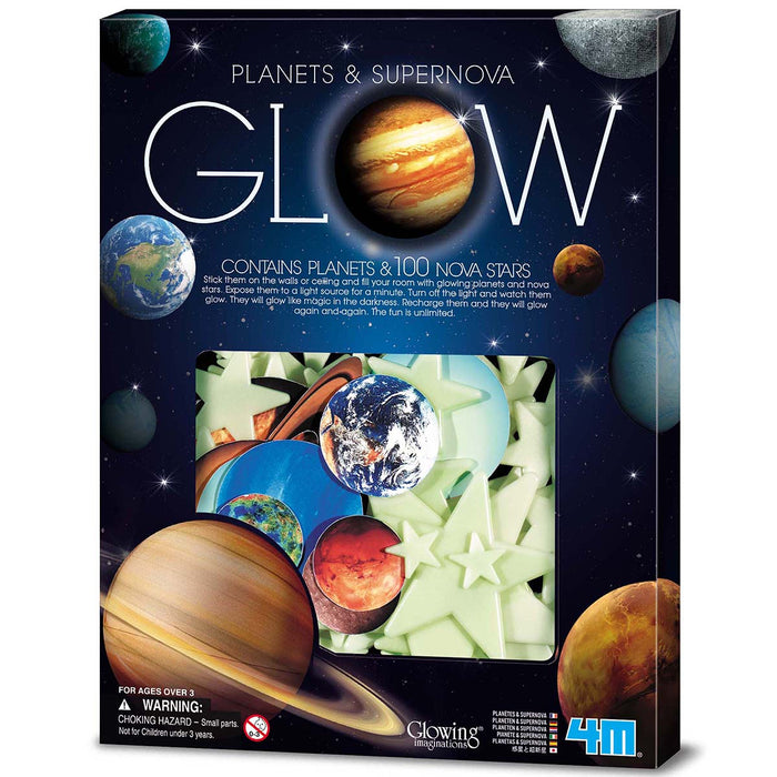 4M Glow Planets & Super Nova 100pcs in Box