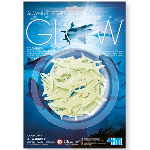 Glow In The Dark Sharks 14 Pack - LX2001 - Homewares, Outdoor, Phone Accessories, Cases, Speakers, Headphones + More -
