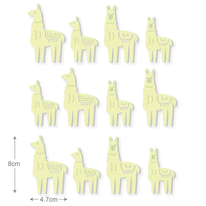 Glow in the Dark Llamas 12 Pack - LX2001 - Homewares, Outdoor, Phone Accessories, Cases, Speakers, Headphones + More -