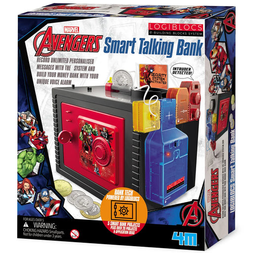 Avengers Logiblocs Smart Talking Bank - LX2001 - Homewares, Outdoor, Phone Accessories, Cases, Speakers, Headphones + More -