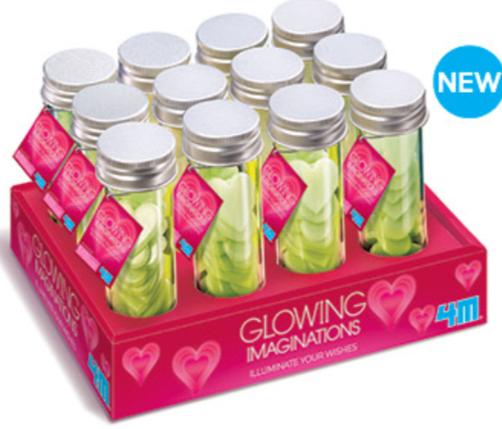 4M Wish Lab/Glow-In-The-Dark Hearts