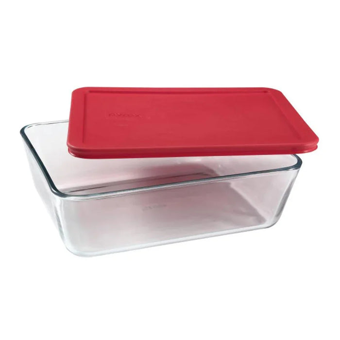 Pyrex Simply Store 11 Cup Rectangle Container with Red Lid - LX2001 - Homewares, Outdoor, Phone Accessories, Cases, Speakers, Headphones + More -