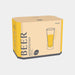 Ocean Glass Eco Metropolitan Beer Glass 400ml - Set 6 - LX2001 - Homewares, Outdoor, Phone Accessories, Cases, Speakers, Headphones + More -
