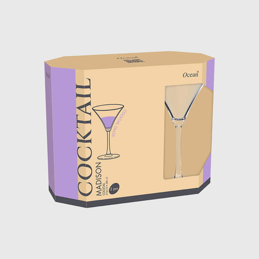 Ocean Glass Eco Madison Cocktail Glass 285ml - Set 2 - LX2001 - Homewares, Outdoor, Phone Accessories, Cases, Speakers, Headphones + More -