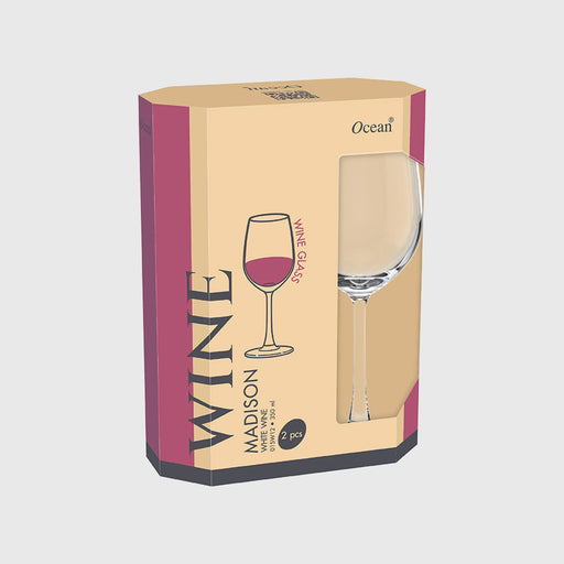 Ocean Glass Eco Madison White Wine Glass 350ml - Set 2 - LX2001 - Homewares, Outdoor, Phone Accessories, Cases, Speakers, Headphones + More -