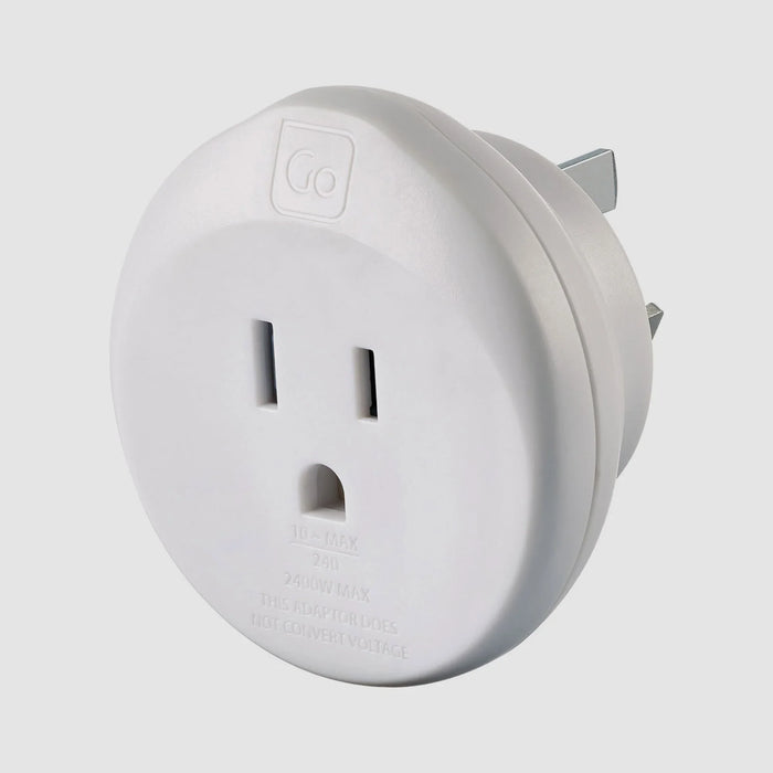 Go Travel Inbound Usa Travel Adaptor (5/100) - LX2001 - Homewares, Outdoor, Phone Accessories, Cases, Speakers, Headphones + More -