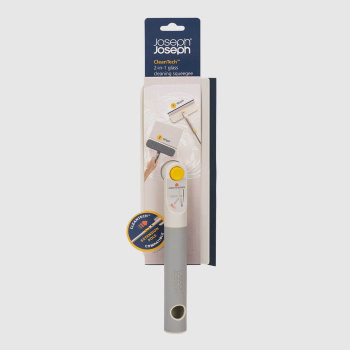 Joseph Joseph CleanTech 2-in-1 glass cleaning squeegee