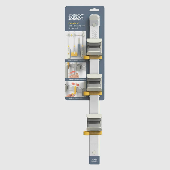 Joseph Joseph CleanTech cleaning tool storage rail