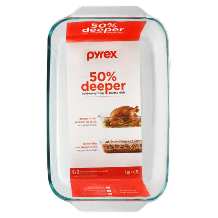 Pyrex Deep Glass Baking Dish 4.7L - LX2001 - Homewares, Outdoor, Phone Accessories, Cases, Speakers, Headphones + More -