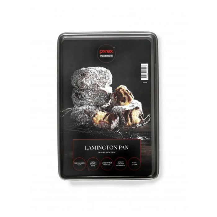Pyrex Platinum Lamington Pan - LX2001 - Homewares, Outdoor, Phone Accessories, Cases, Speakers, Headphones + More -