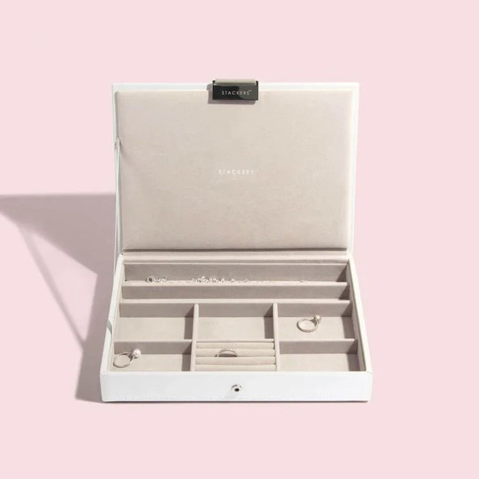 Stackers Classic Jewellery Box Set 3 White - LX2001 - Homewares, Outdoor, Phone Accessories, Cases, Speakers, Headphones + More -