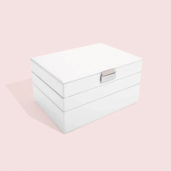 Stackers Classic Jewellery Box Set 3 White - LX2001 - Homewares, Outdoor, Phone Accessories, Cases, Speakers, Headphones + More -