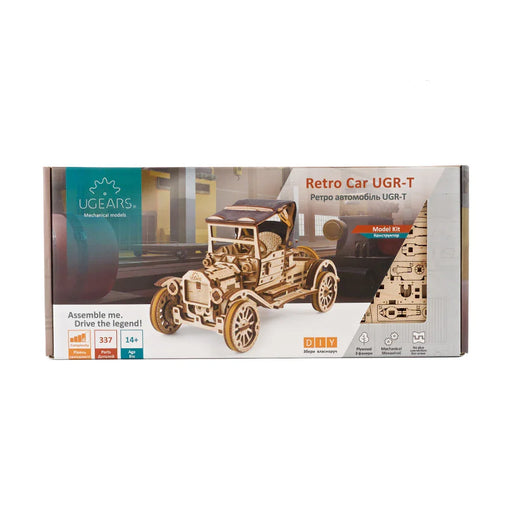 Ugears Model T Car Retro - LX2001 - Homewares, Outdoor, Phone Accessories, Cases, Speakers, Headphones + More -