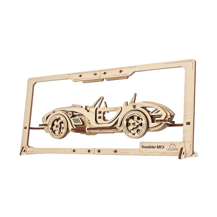 Ugears Roadster MK3 2.5D Puzzle - LX2001 - Homewares, Outdoor, Phone Accessories, Cases, Speakers, Headphones + More -
