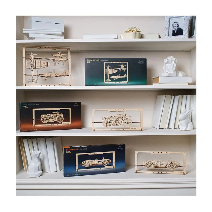 Ugears Roadster MK3 2.5D Puzzle - LX2001 - Homewares, Outdoor, Phone Accessories, Cases, Speakers, Headphones + More -