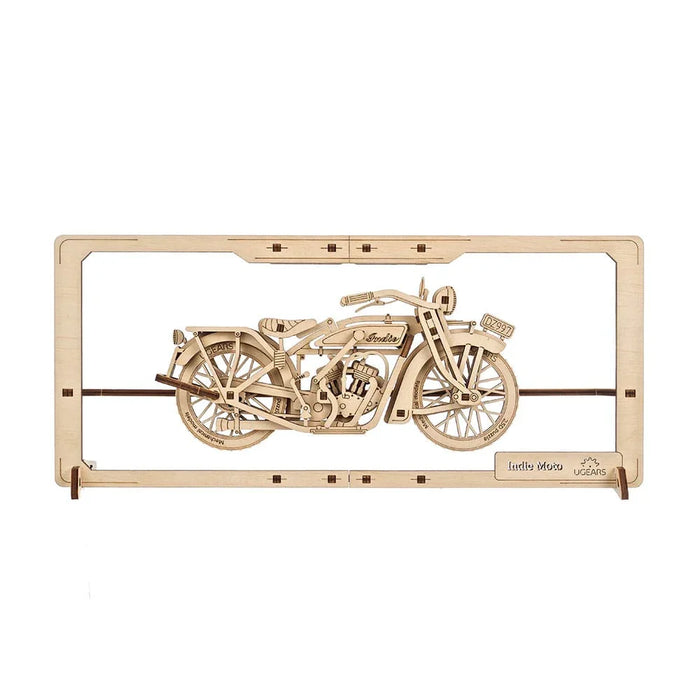 Ugears Indie Moto 2.5D Puzzle - LX2001 - Homewares, Outdoor, Phone Accessories, Cases, Speakers, Headphones + More -