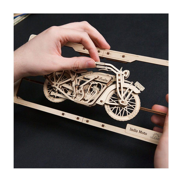 Ugears Indie Moto 2.5D Puzzle - LX2001 - Homewares, Outdoor, Phone Accessories, Cases, Speakers, Headphones + More -