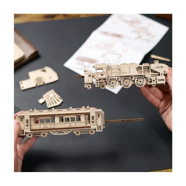 Ugears Steam Express 2.5D Puzzle - LX2001 - Homewares, Outdoor, Phone Accessories, Cases, Speakers, Headphones + More -