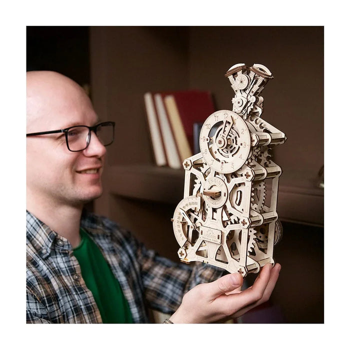 Ugears Engine Clock - LX2001 - Homewares, Outdoor, Phone Accessories, Cases, Speakers, Headphones + More -