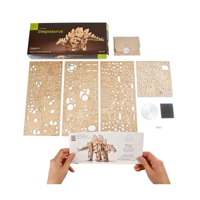 Ugears Stegosaurus - LX2001 - Homewares, Outdoor, Phone Accessories, Cases, Speakers, Headphones + More -