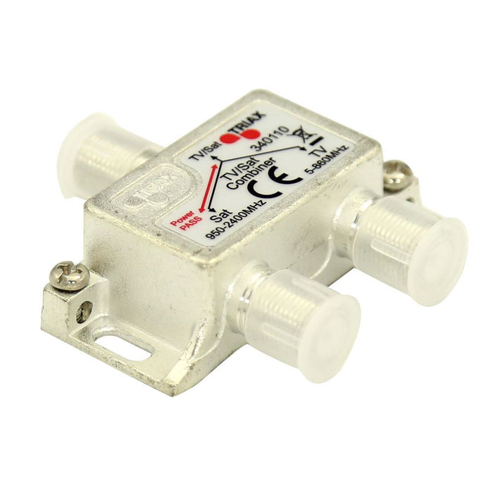 TRIAX Satellite Terrestrial Combine /Diplexer. VHF/UHF and satellite inputs. Pow - LX2001 - Homewares, Outdoor, Phone Accessories, Cases, Speakers, Headphones + More -