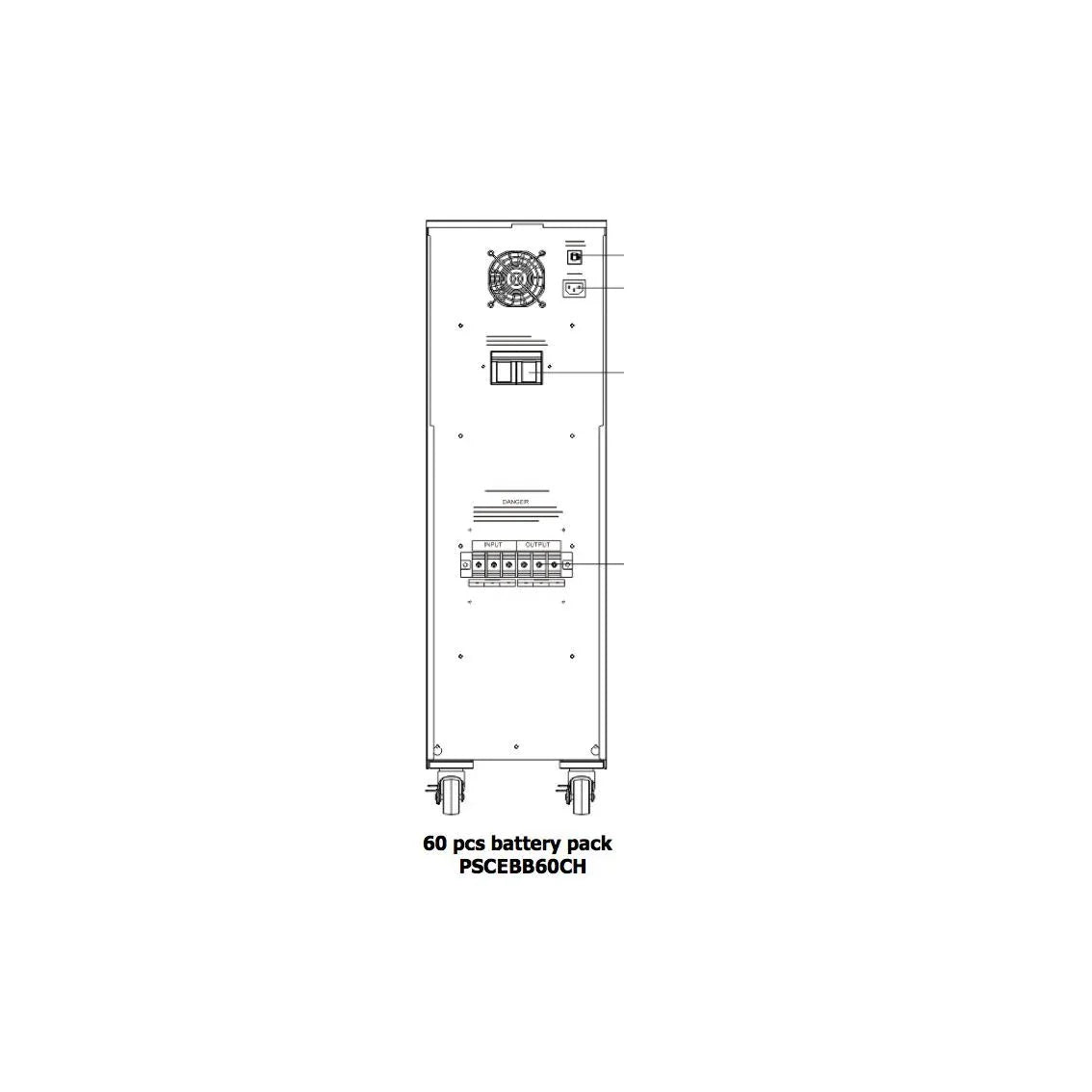 Extended Power Module POWERSHIELD Extended Battery Module with Charger. For PSCE6000, PSCE10 ...