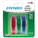 DYMO Genuine Embossing Labels. 3 Colour Multi-Pack (Blue, Red, Green). 9mm x 3m. - LX2001 - Homewares, Outdoor, Phone Accessories, Cases, Speakers, Headphones + More -