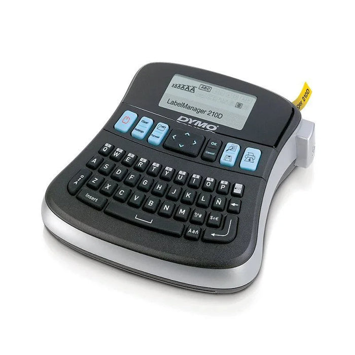 DYMO LabelManager 210D Desktop Labeller, with QWERTY keyboard, 6 font sizes, 7 t - LX2001 - Homewares, Outdoor, Phone Accessories, Cases, Speakers, Headphones + More -
