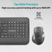 PROMATE Wireless Ergonomic Keyboard & Contoured Mouse. Sleek Tactical Full Size - LX2001 - Homewares, Outdoor, Phone Accessories, Cases, Speakers, Headphones + More -