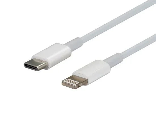 DYNAMIX 2m USB-C to Lightning Charge & Sync Cable. For Apple iPhone, iPad, iPad - Overcharge/Short Curcuit Protection - LX2001 - Homewares, Outdoor, Phone Accessories, Cases, Speakers, Headphones + More -