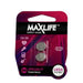 MAXLIFE LR54 Alkaline Button Cell Battery. 2Pk. - LX2001 - Homewares, Outdoor, Phone Accessories, Cases, Speakers, Headphones + More -