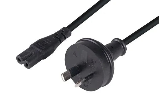 5M 2-Pin plug to C7 Figure 8 connector 7.5A SAA approved power cord 0.75mm Core - LX2001 - Homewares, Outdoor, Phone Accessories, Cases, Speakers, Headphones + More -