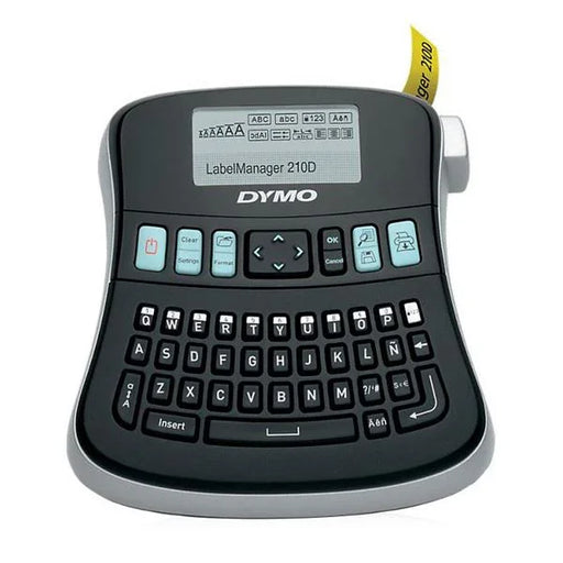 DYMO LabelManager 210D Desktop Labeller, with QWERTY keyboard, 6 font sizes, 7 t - LX2001 - Homewares, Outdoor, Phone Accessories, Cases, Speakers, Headphones + More -