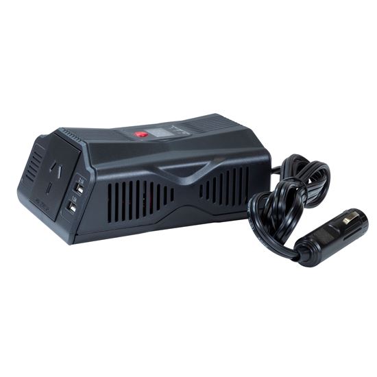 DYNAMIX 200W Power Inverter DC to AC. Input: 12V DC, Output: 230V AC Modified Si