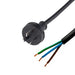 DYNAMIX 2M 3-Pin Plug to Bare End 3 Core 1.5mm Cable Black Colour SAA Approved - LX2001 - Homewares, Outdoor, Phone Accessories, Cases, Speakers, Headphones + More -