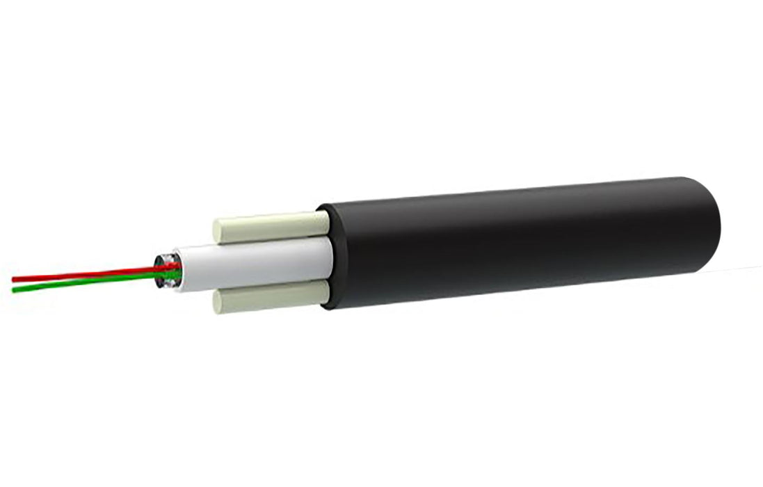 DYNAMIX OS2 2 Core Single Mode Loose Tube Direct Bury Outdoor Fibre Cable Roll