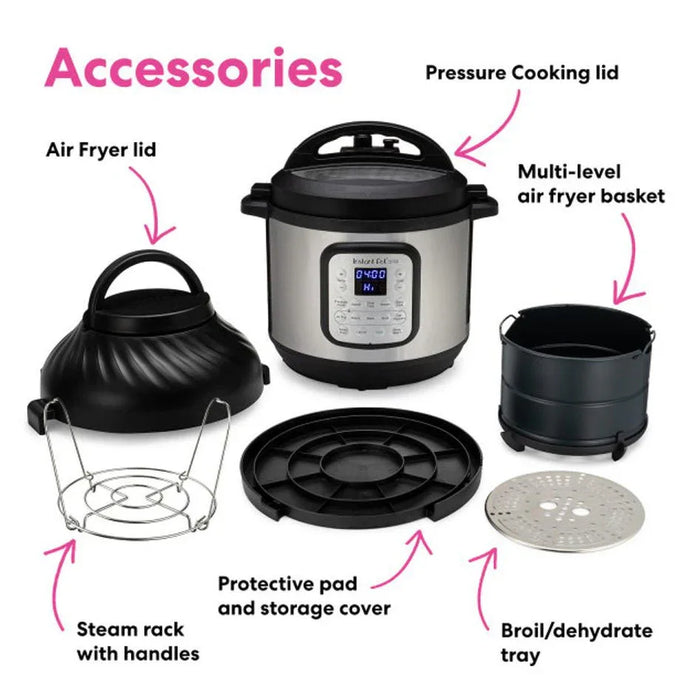 Instant Pot Duo Crisp, Air Fryer & Pressure Cooker Combo 8L - LX2001 - Homewares, Outdoor, Phone Accessories, Cases, Speakers, Headphones + More -