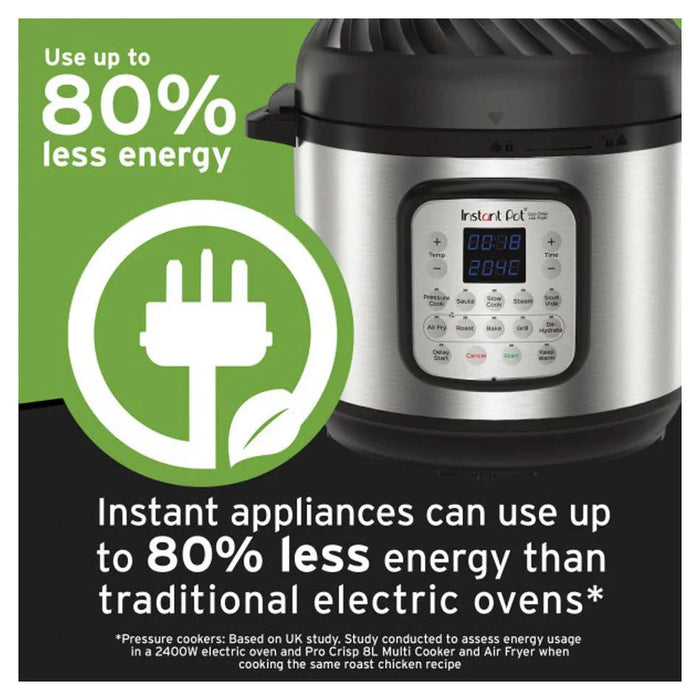 Instant Pot Duo Crisp, Air Fryer & Pressure Cooker Combo 8L - LX2001 - Homewares, Outdoor, Phone Accessories, Cases, Speakers, Headphones + More -