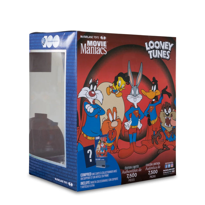 MOVIE MANIACS 6IN POSED WV1 - WB100 - BUGS BUNNY AS SUPERMAN (LOONEY TUNES) - LX2001 - Homewares, Outdoor, Phone Accessories, Cases, Speakers, Headphones + More -